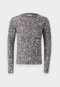 RASMUS SLIM MELANGE  - Vesta - black