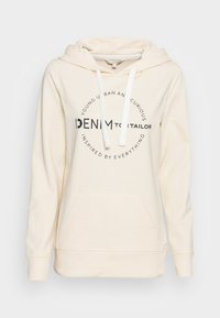 Sweatshirt com capuz - soft creme beige