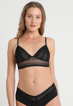 Triangle bra - black