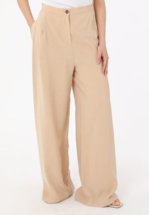 Pantalones - light brown