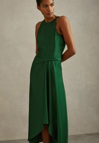 Reiss PETITE FIT MICAH DRAPE TUCK - Rochie maxi - green
