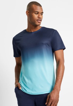 FUNKTIONS MIT FARBVERLAUF - T-shirt basic - blue