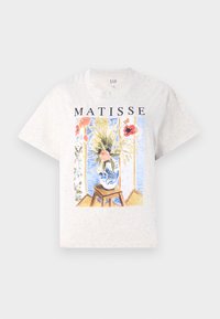 ART TEE - Print T-shirt - light grey heather