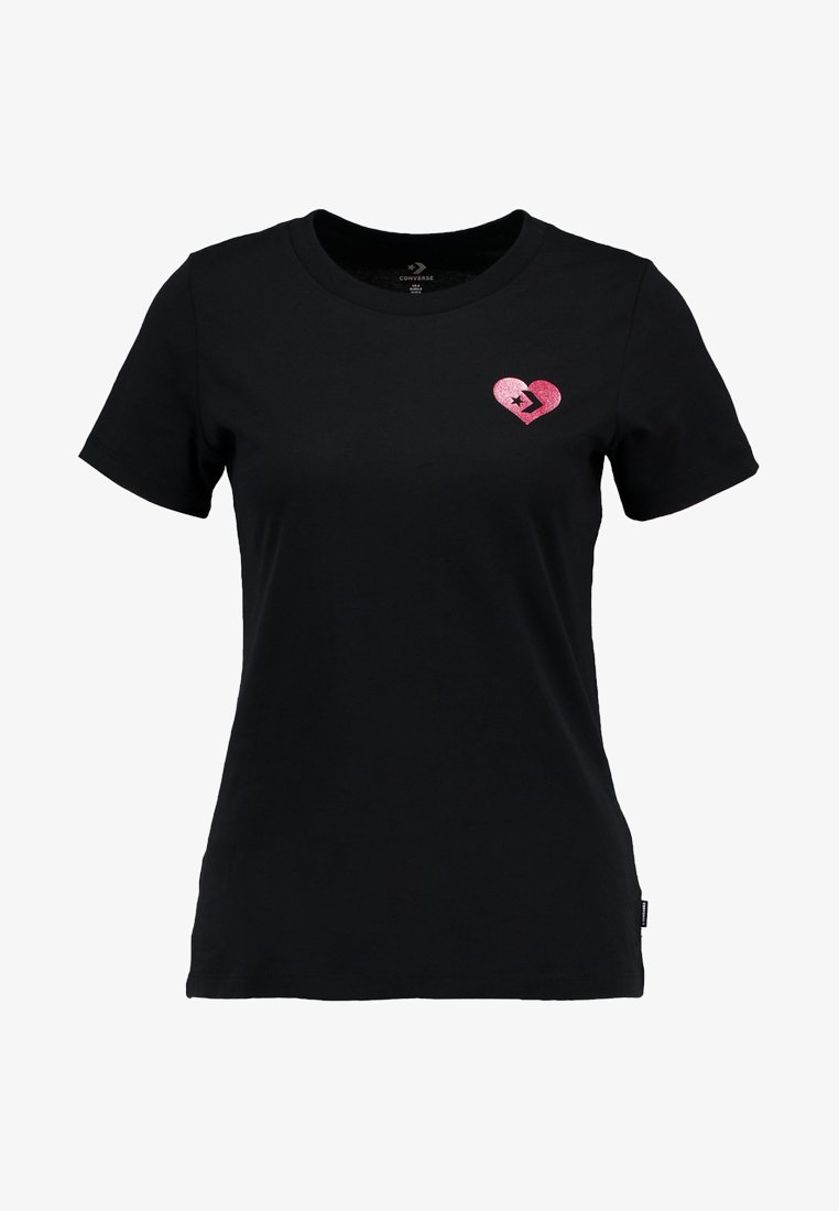 Converse LOVE THE PROGRESS TIEBACK TEE T Shirt print Adidas Active 360 Shirt Adidas Hot pink ladies' Active 360