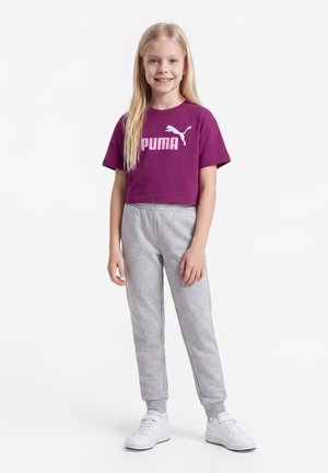 Puma, LOGO TEE UNISEX - T-shirt de sport - fuchsia glow