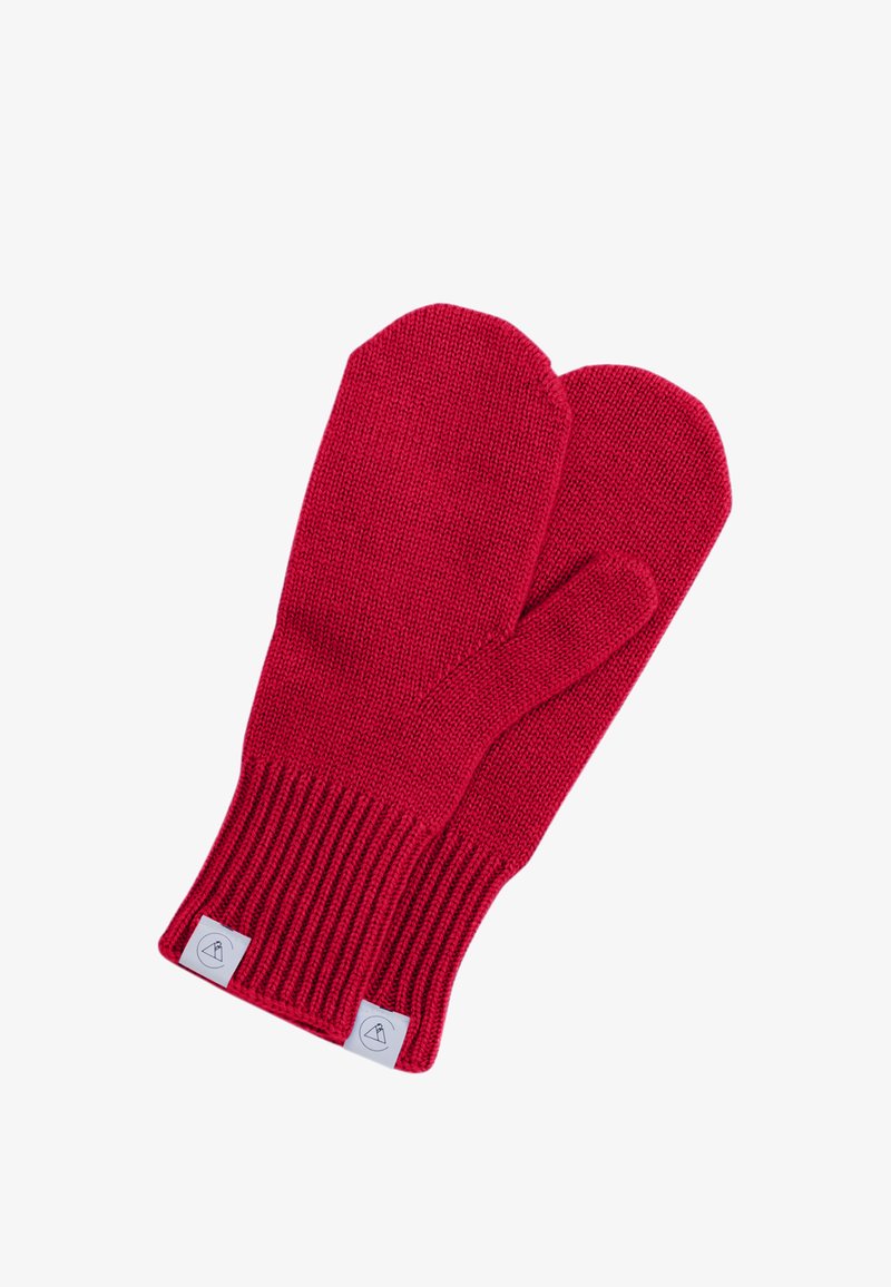 CASH-MERE Kurzfingerhandschuh - postbox rot