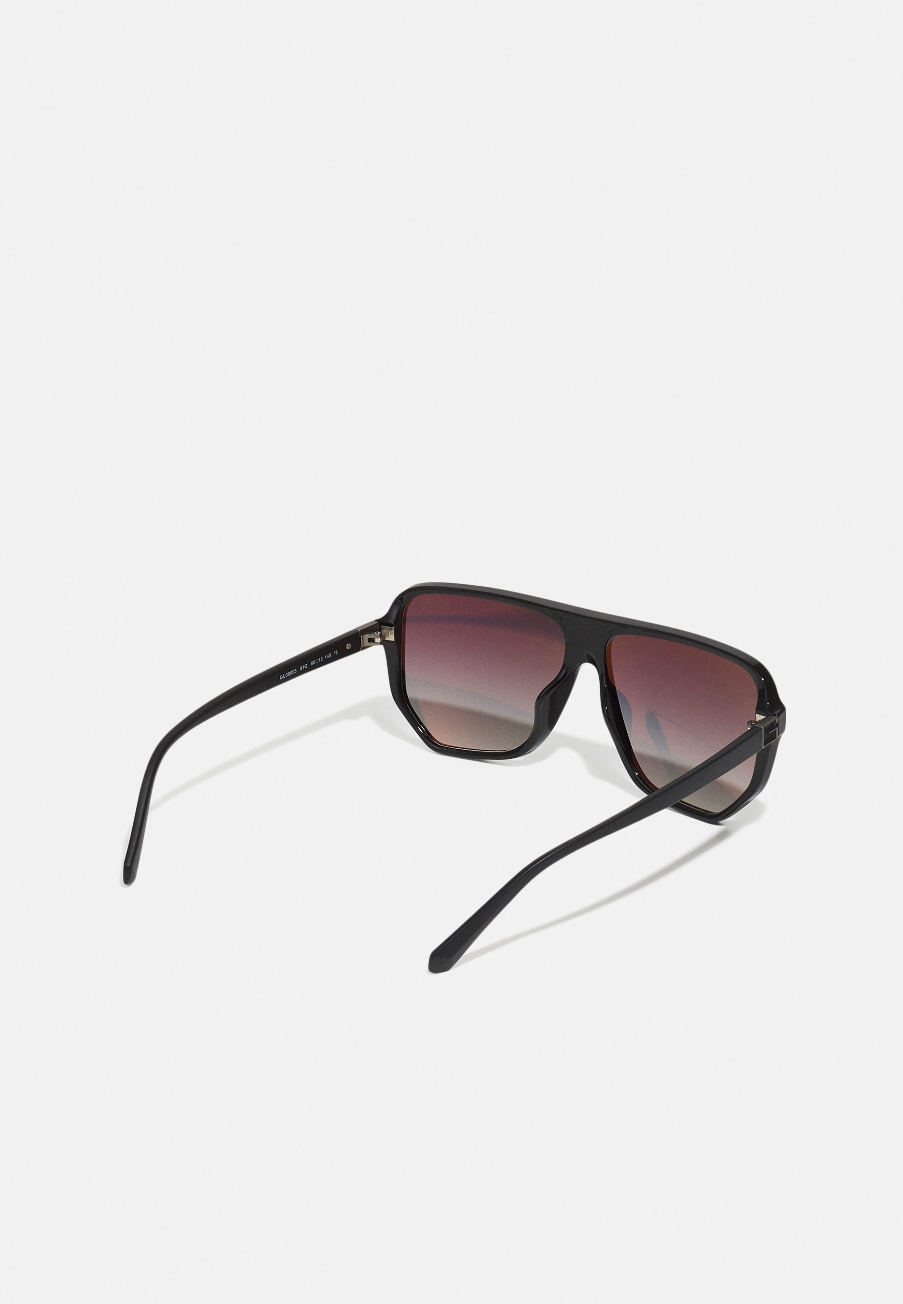 Guess UNISEX - Occhiali da sole - shiny black/green mirror/nero - Zalando.it
