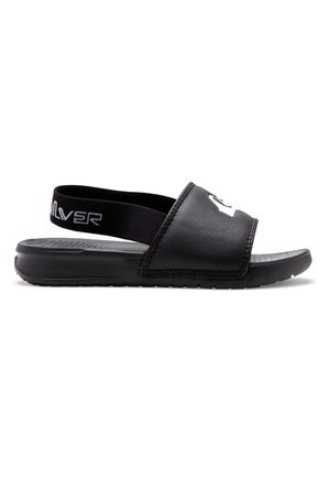 Quiksilver Sandales de bain - black/white/black