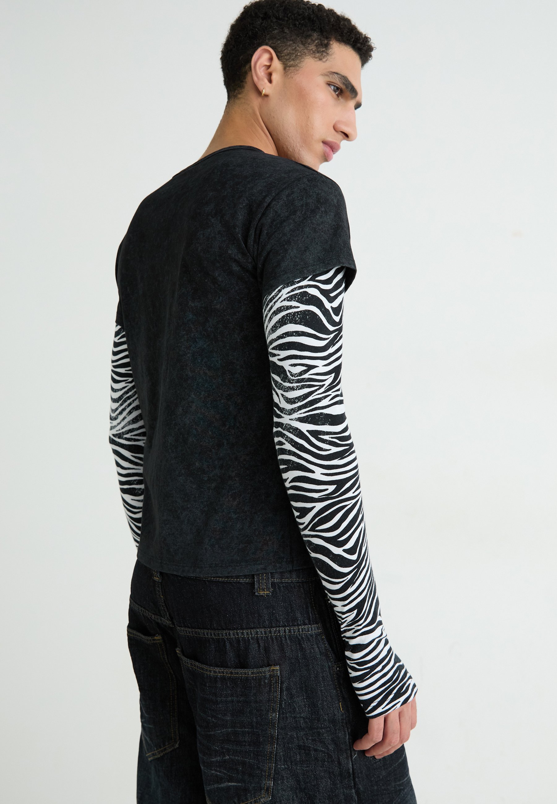 Jaded London HEART REJECTION SLEEVE - Long sleeved top