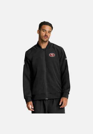 SAN FRANCISCO 49ERS NFL SIDELINE BOMBER - Trainingsjacke - black