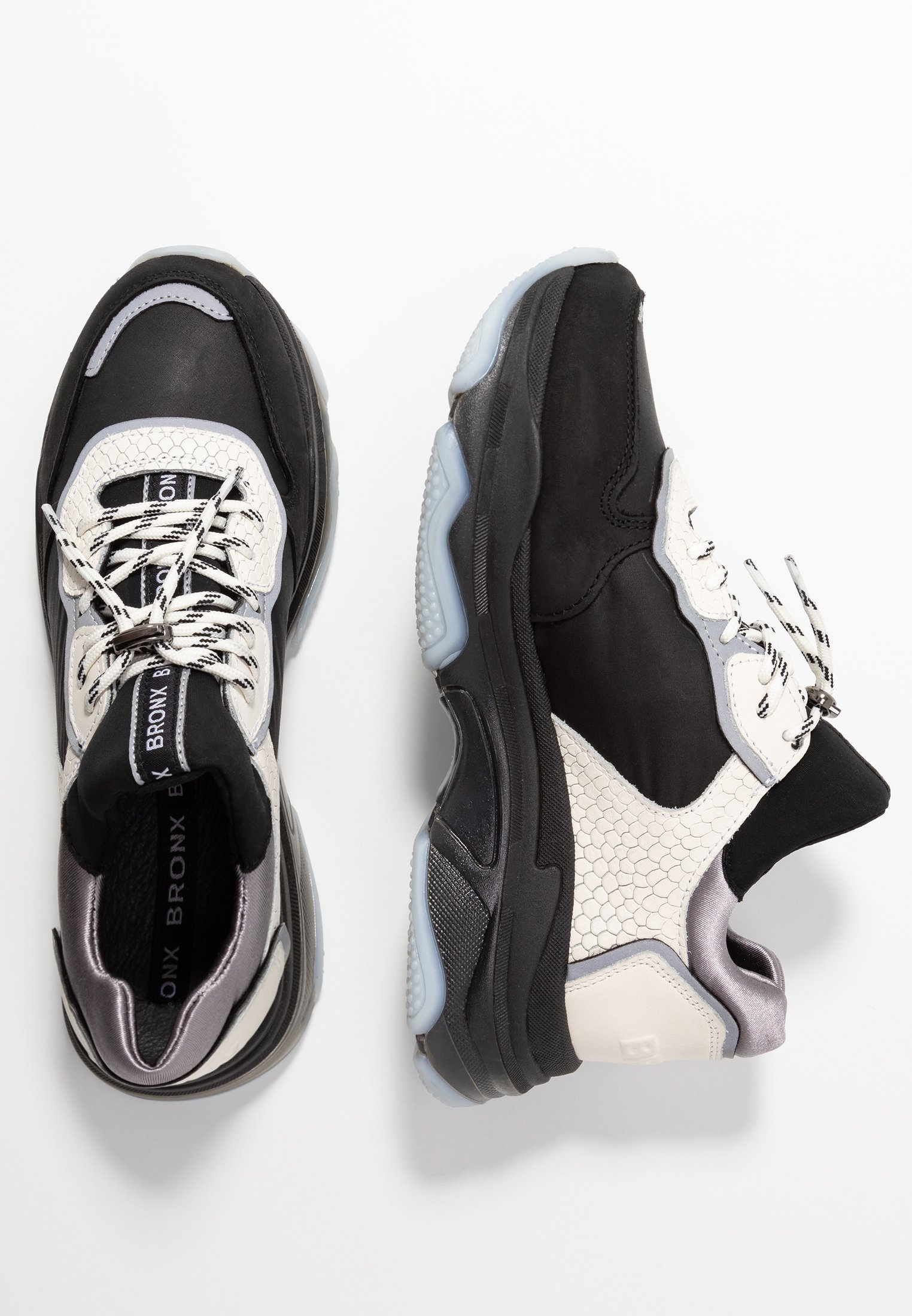 Bronx BAISLEY Joggesko blackoffwhite Zalando.no Bronx BAISLEY Joggesko blackoffwhite Zalando.no