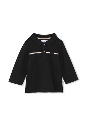 BOSS Kidswear, POLO MANCHES LONGUES - Polo - black