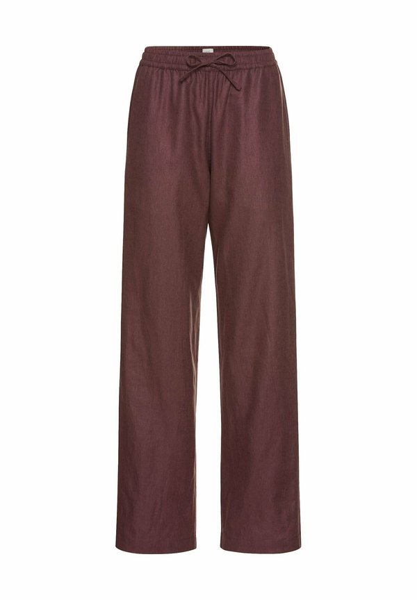 RELAXED FIT SOMMER - Stoffhose - brickrose