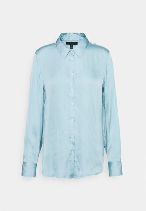 DILLON SOFT - Button-down blouse - bali blue