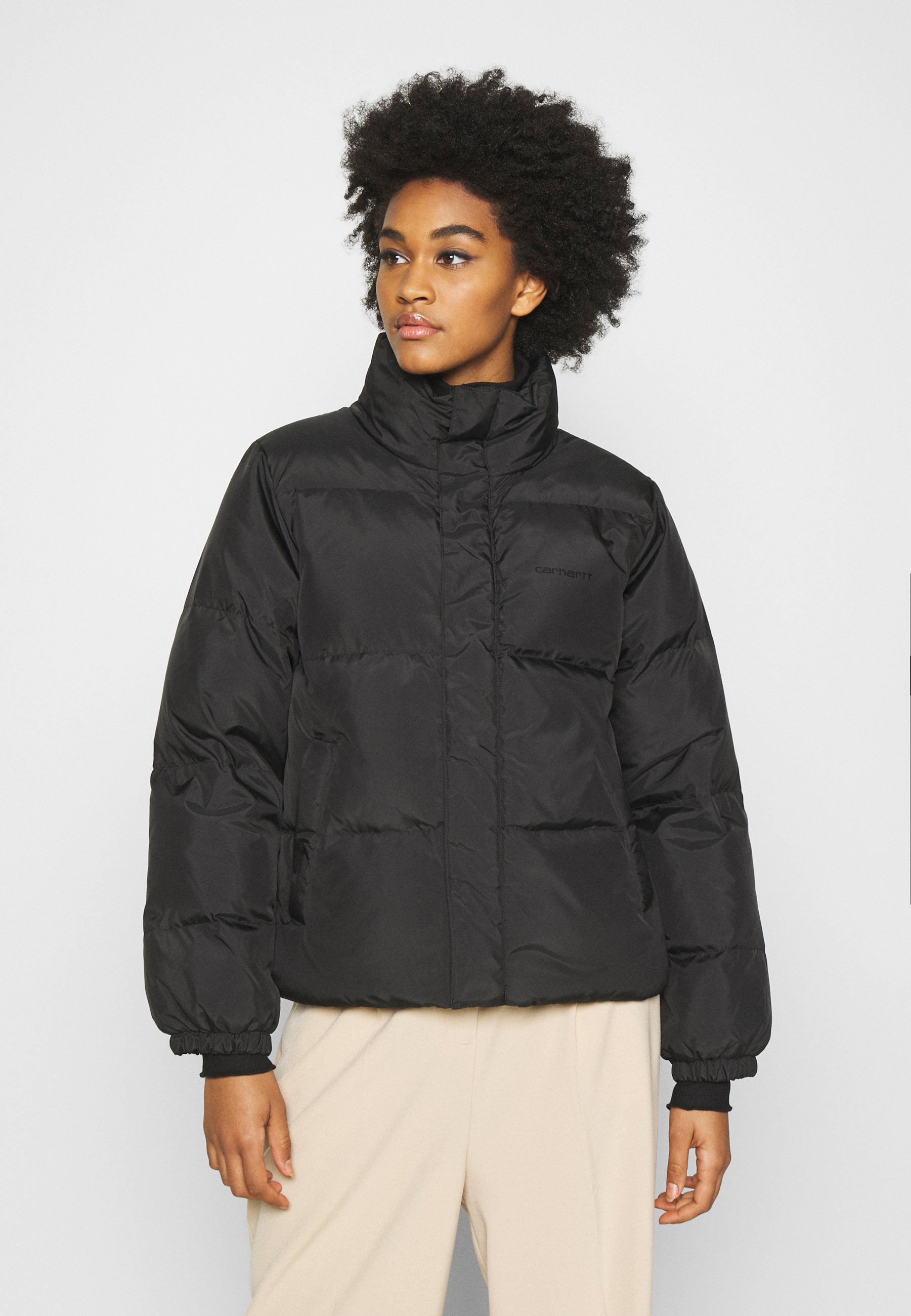 Carhartt WIP DANVILLE JACKET - Chaqueta de plumas - black/negro -