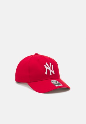 NEW YORK YANKEES RAISED BASIC UNISEX - Kepuraitė - red