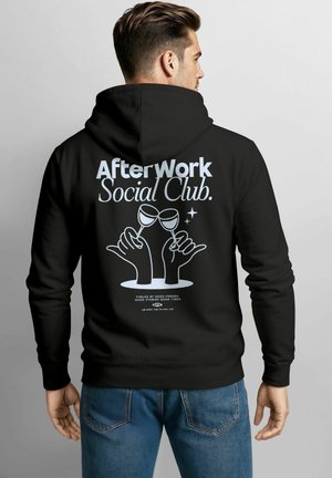 AFTER WORK SOCIAL CLUB  - Hoodie - schwarz