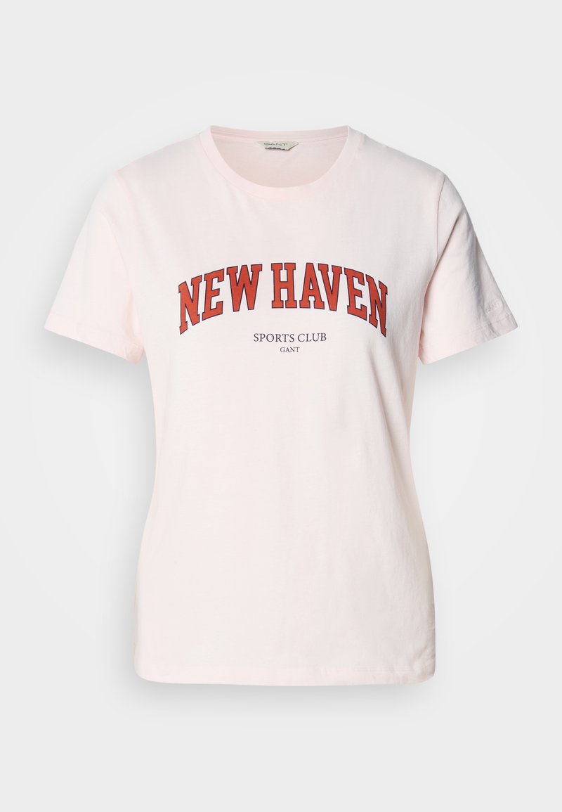 Gant T-shirt print roze