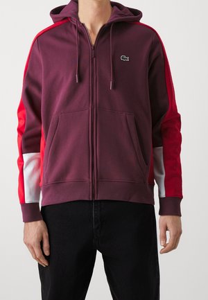 Lacoste Sweat zippé - red