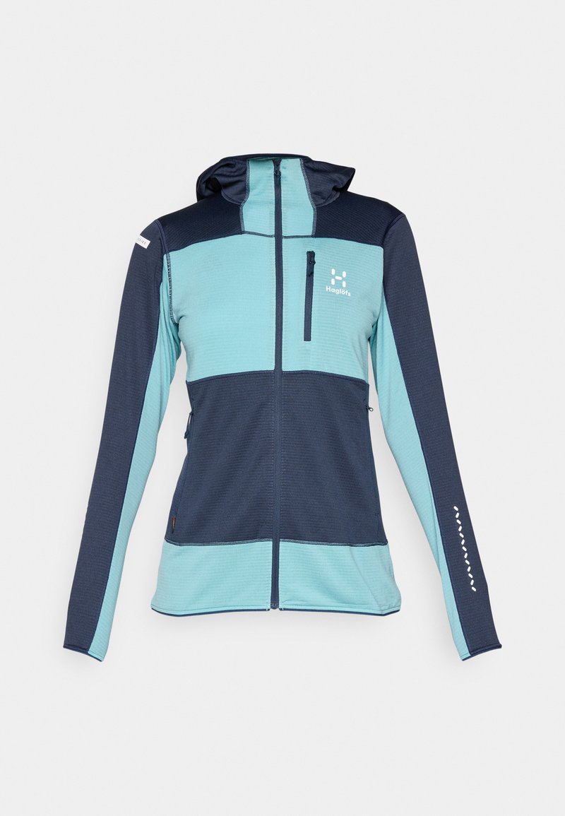 Haglöfs Sweater met rits blauw Haglöfs Sweater met rits blauw