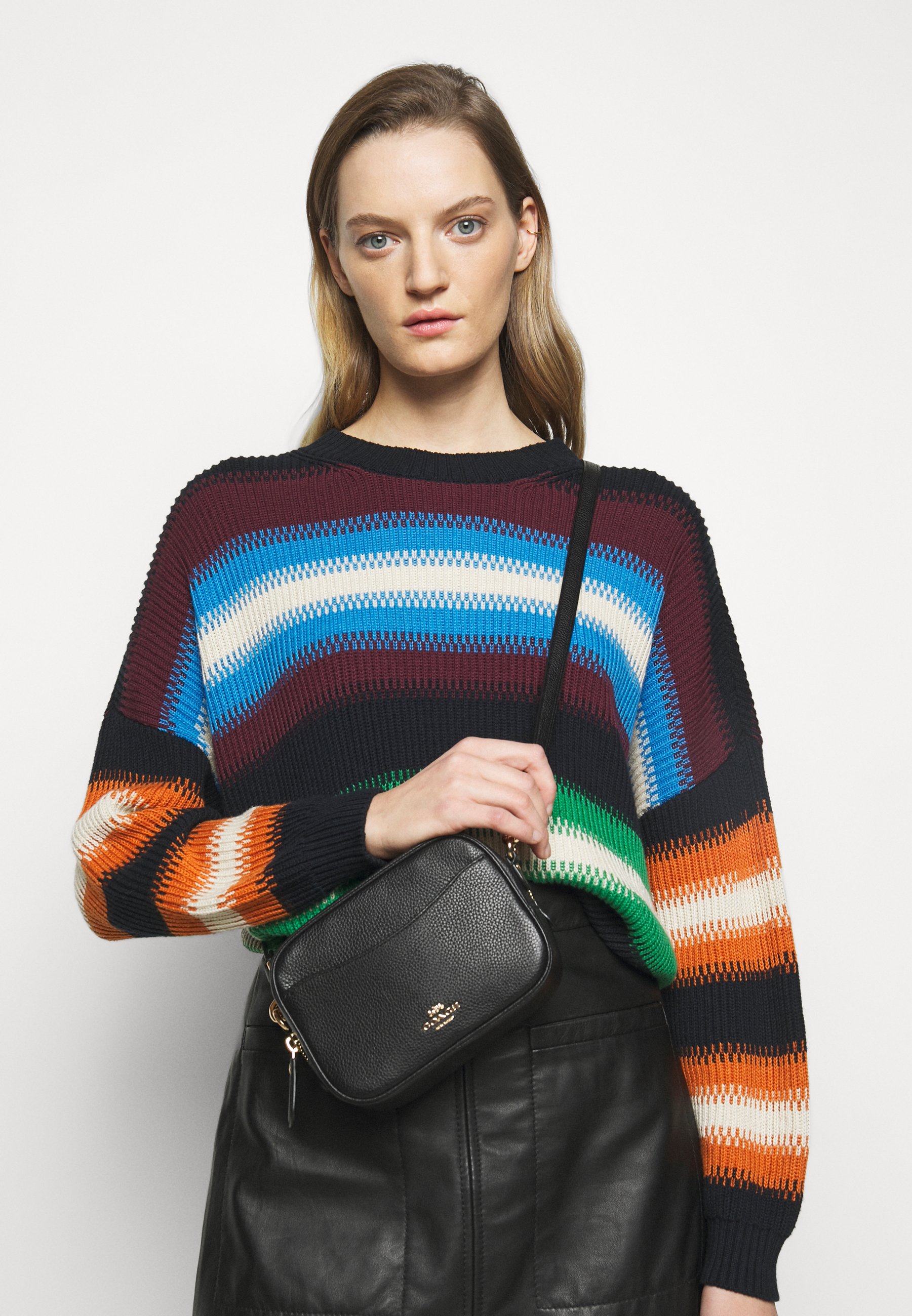 Coach POLISHED PEBBLE CAMERA BAG 