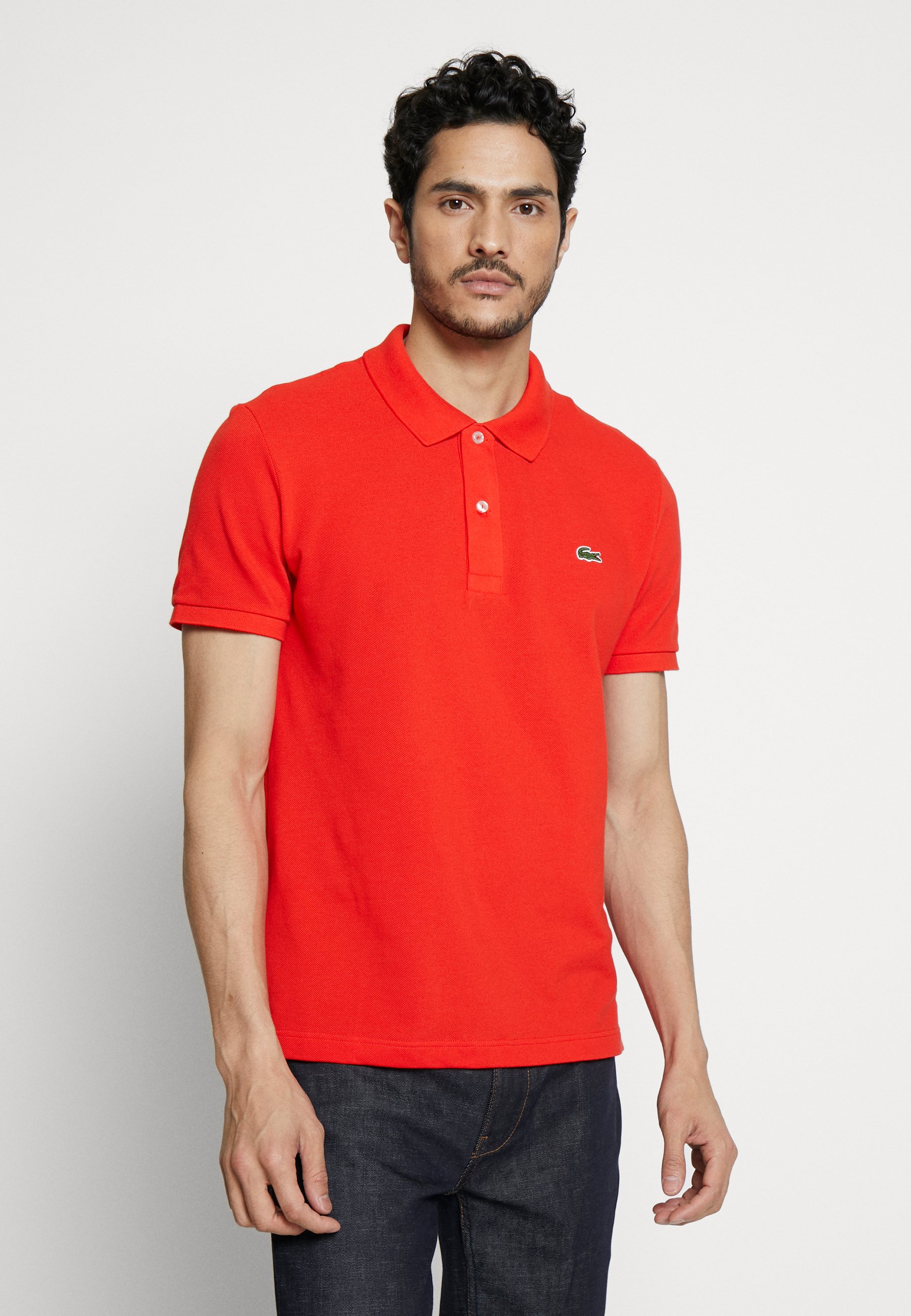 lacoste pima polo