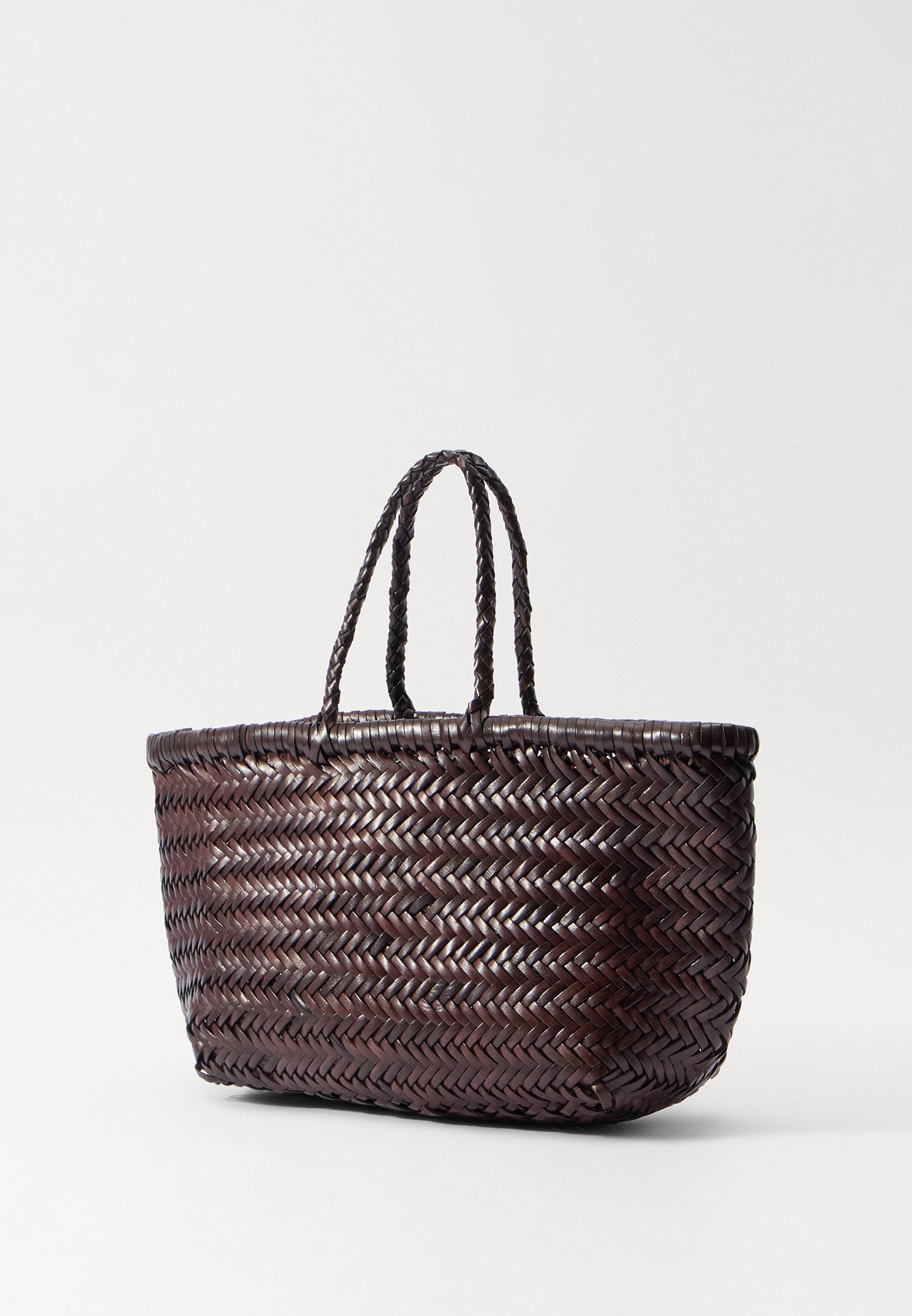 DRAGON DIFFUSION TRIPLE JUMP SMALL - Bolso de mano - dark brown