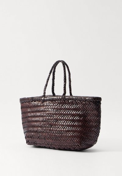 DRAGON DIFFUSION BAMBOO TRIPLE JUMP SMALL - Borsa a mano - dark brown