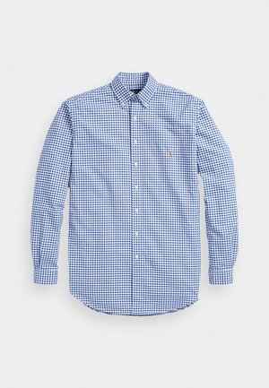 LONG SLEEVE SPORT SHIRT - Chemise - blue/white