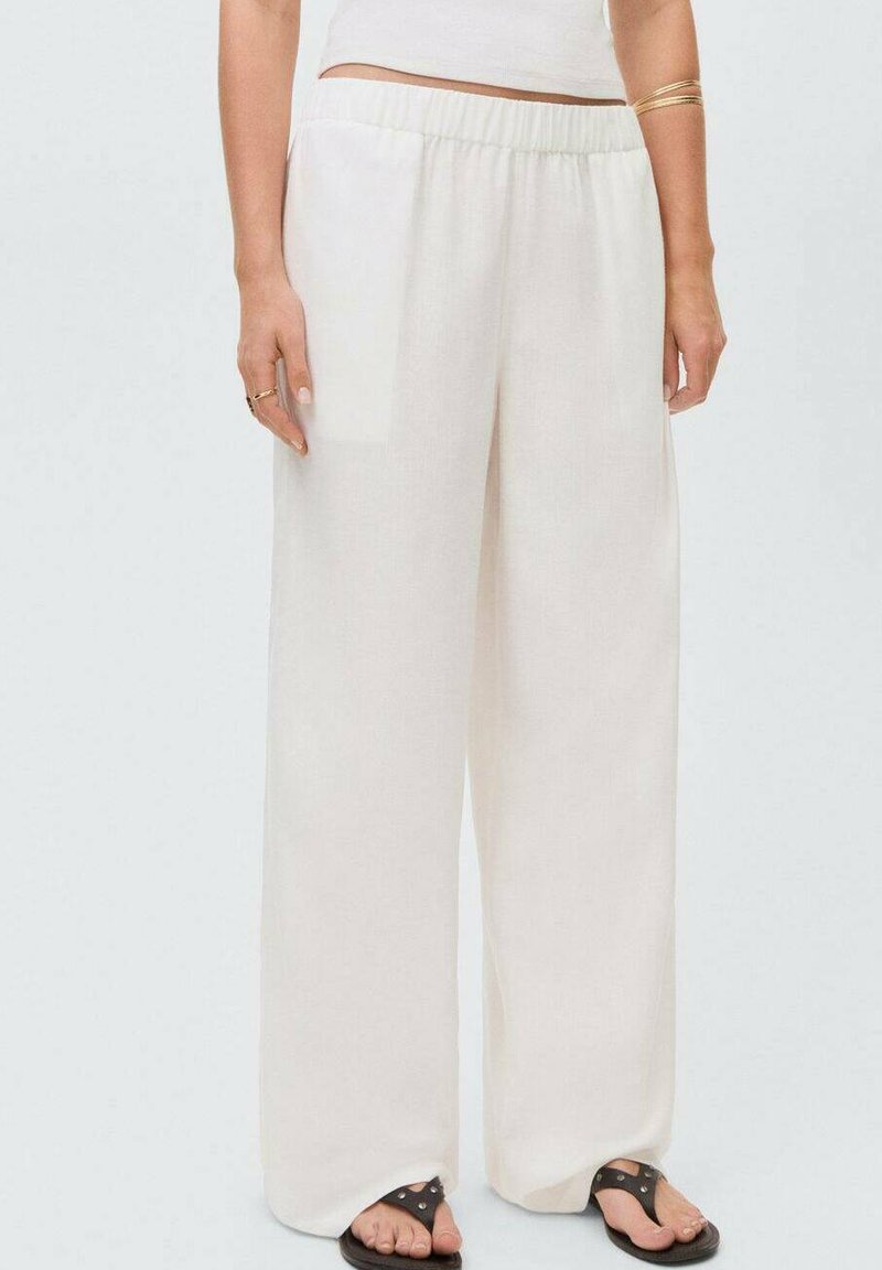 Mango Kids - Trousers - gebroken wit, Enlarge