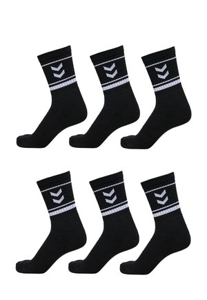 6 PACK - Socken - schwarz