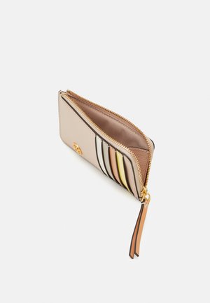 ROBINSON PEBBLED TOP ZIP CARD CASE - Portafoglio - goan sand