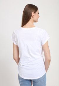 Disney DISNEY PRINCESS TEXTBOOK DRESSES - T-shirts print - white