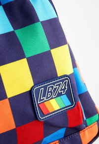 Little Bird RAINBOW REGULAR FIT - Šolska torba - navy checkerboard bag