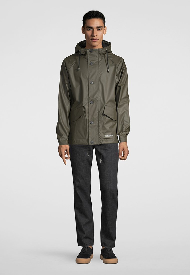 Stutterheim Regenjas olijfgroen