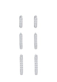 Elli 3 PACK BASIC - Orecchini - silberfarben