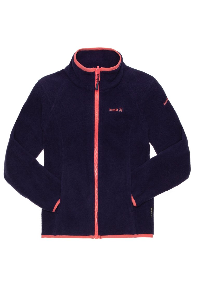 Kamik Fleece jacket navy coral/dark blue Zalando.de