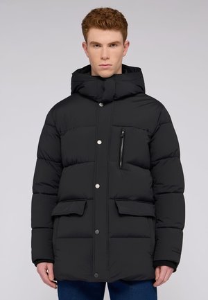 IMBOTTITA CON CAPPUCCIO - Wintermantel - black milano