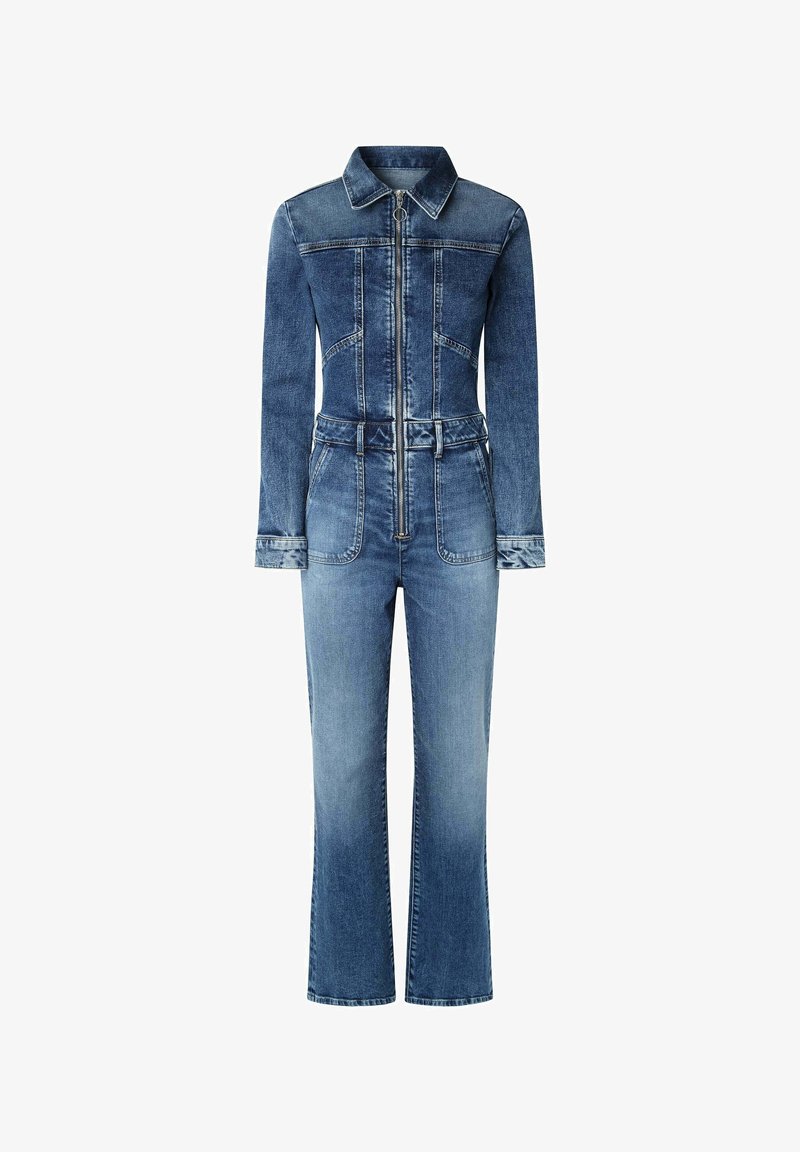 Combinaison Boutonnée Poches Combinaison Femme Pepe Jeans Élison Combinaison Boutonnée Poches Combinaison Femme Pepe Jeans Élison
