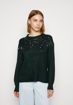 JDYNEWESTSPARKLE - Maglione - scarab sequins