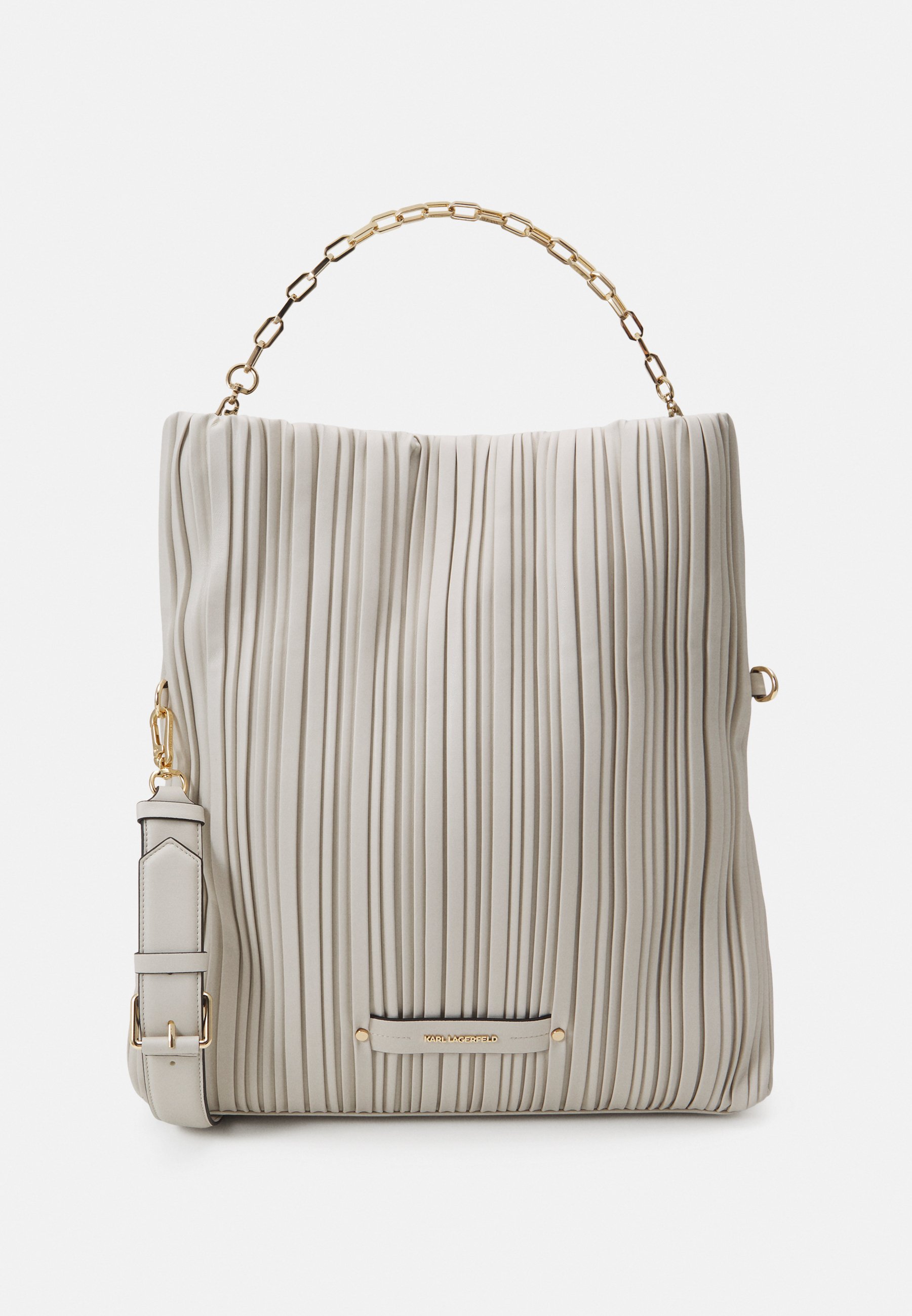 KARL LAGERFELD KUSHION FOLDED TOTE Tote bag cement off white Zalando