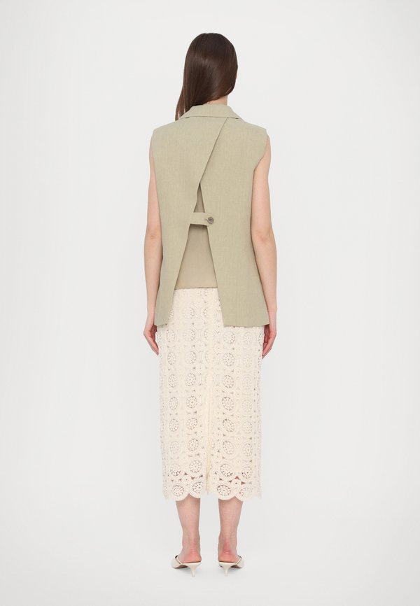 DRAMMA - Waistcoat - salvia4