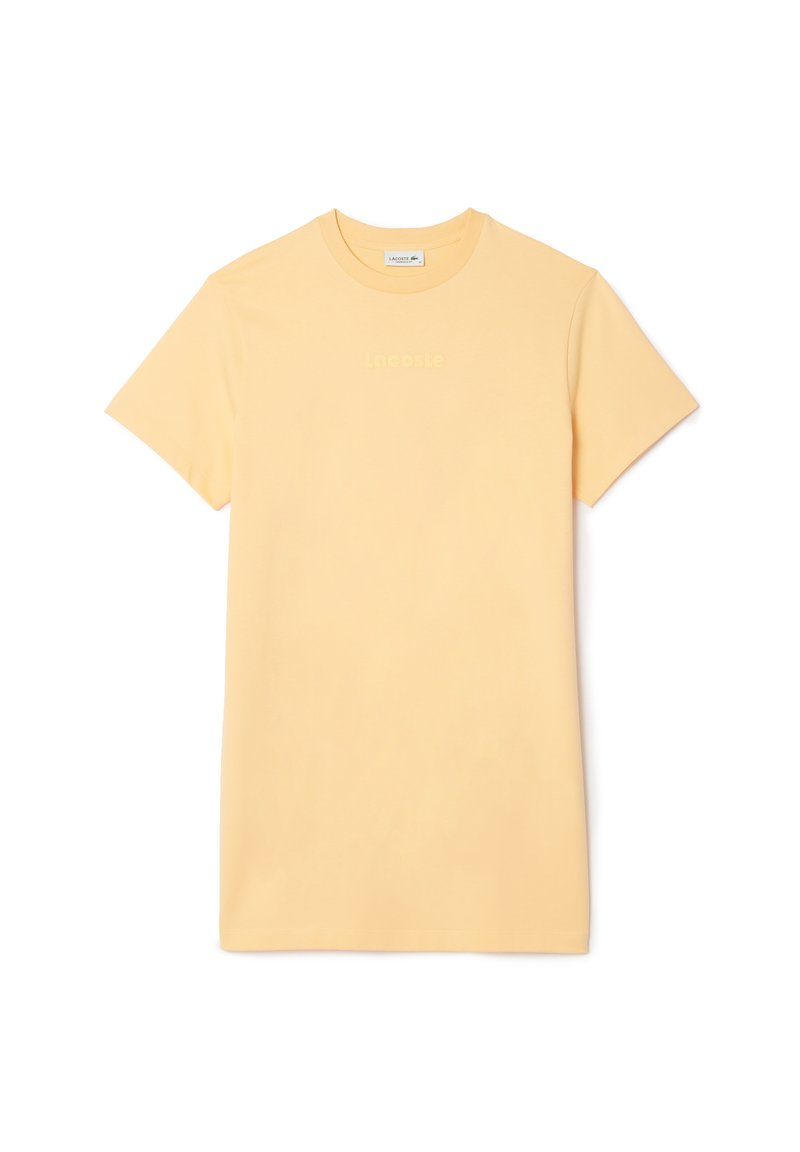 Lacoste Jerseyjurk geel Lacoste Jerseyjurk geel