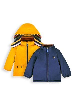4-In-1 Waterproof - Fleecejacka - yellow
