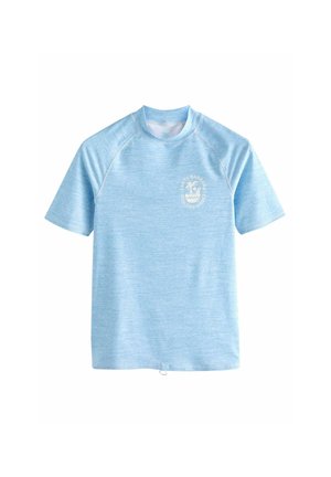 REGULAR FIT - Triko s potiskem - blue marl