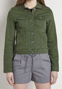 TOM TAILOR DENIM Jeansjacka - olive