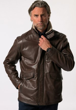 Lederjacke - brown