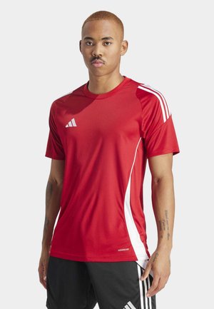 adidas Performance TIRO - T-Shirt basic - team power red 2white