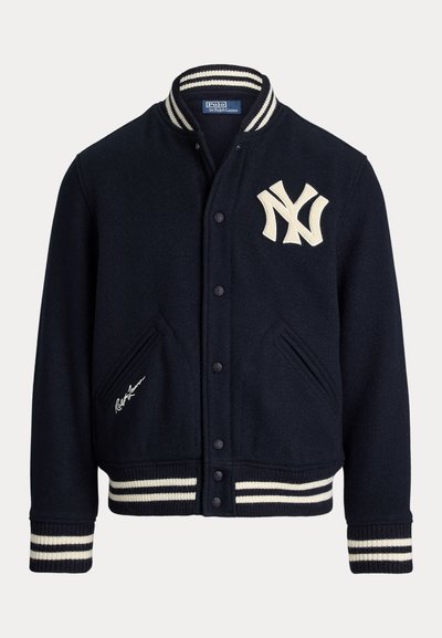Polo Ralph Lauren POLO RALPH LAUREN YANKEES JACKET UNISEX - Bombera - hunter navy