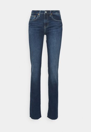 AG Jeans GIRLFRIEND LONG - Prigludę džinsai - dark blue